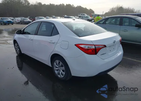 2016 Toyota Corolla Le from USA, damaged, VIN 2T1BURHE1GC528647